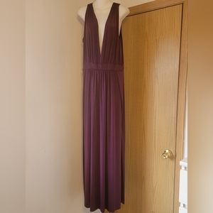 Deep V Neck Formal Dress